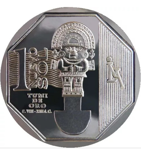 Moneda Tumi De Oro Serie Coleccion Riqueza Del Peru