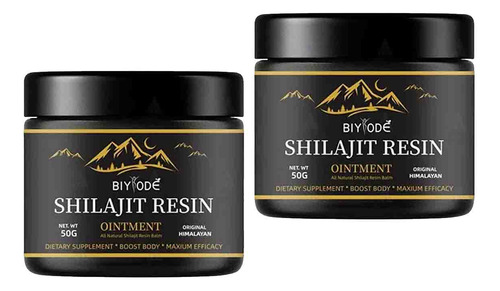 Resina Pura Natural De Shilajit Del Himalaya, 3 Unidades