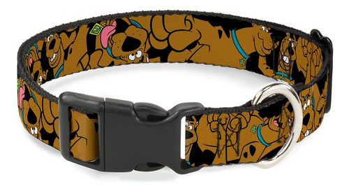 Collar De Perro Con Hebilla Clip De Plastico Scooby Doo Api