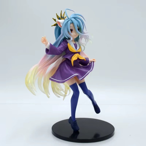 Figura De Acción De Anime Coreful No Game No Life Shiro De 1