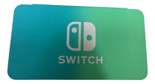 Estuche Verde Porta Juegos Nintendo Switch 24 Juegos