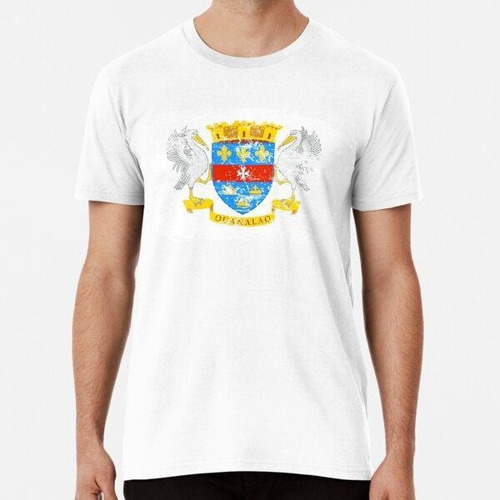 Remera Bandera De Saint Barthelemy  Country Camisa De 