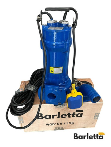 Bomba Agua Sumergible Agua Servidas Triturador Barletta  