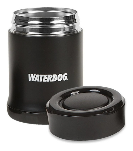 Lunchera Térmica Waterdog Sb3048bk Acero Inoxidable Vianda