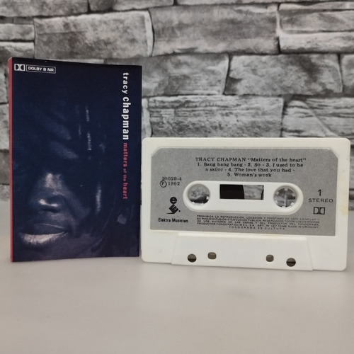 Tracy Chapman  Matters Of The Heart Cassette Uruguay 1992