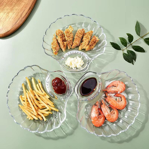 Placa De Bolinho Com Pires De Mergulho Plato De Sushi 3pcs