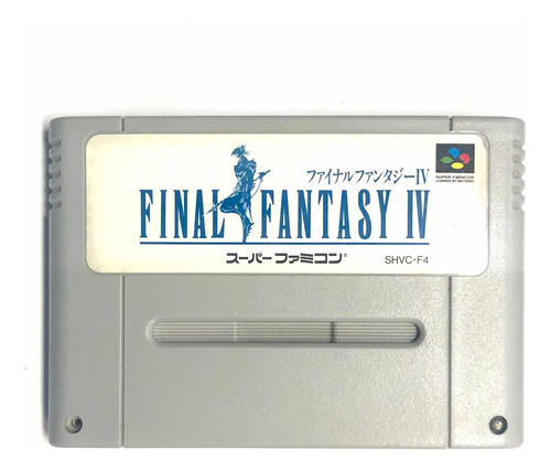 Final Fantasy 4 Iv - Juego Original Super Nintendo Famicom