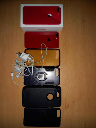 iPhone 8 Plus 256gb Rojo Todo Incluido