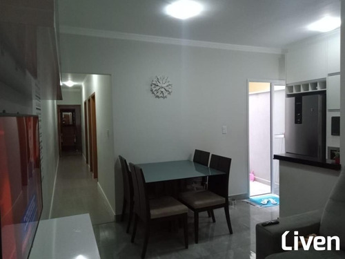 Imagem 3 de 17 de Casa Maravilhosa Com 3 Dormitórios, Suíte, Móveis Planejados No Res. Vista Linda - Ca0504