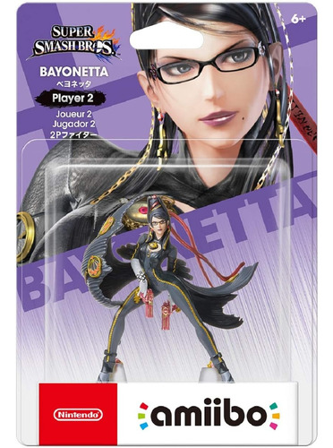 Nintendo Amiibo Bayonetta Player 2 Super Smash Bros. Series