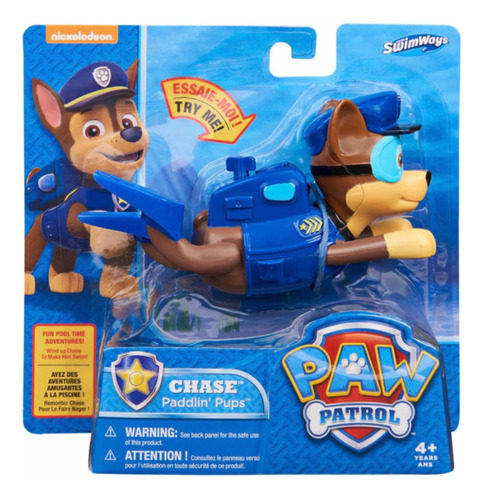 Swimways Paw Patrol Personaje Chase Juguete Para Piscina