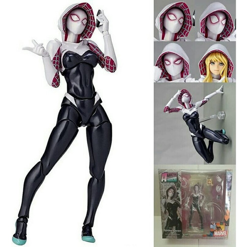 Spider-man Spider-gwen Yamaguchi 004 Acción Figura Modelo