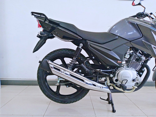 Imagen 4 de 16 de Yamaha Ybr 125 Z 0km 2023 Ybr125 Azul Gris Street Motonet