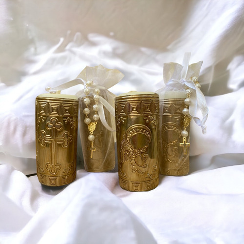 12 Velas Y Misterio Recuerdos Bautizo Comunión Confirmación