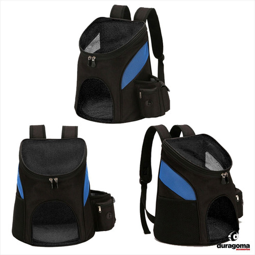 Mochila Transportadora Mascotas Reforzada Malla Respirable