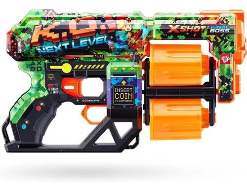 Pistola Lanza Dardos X-shot Skins Dread Blaster - Original