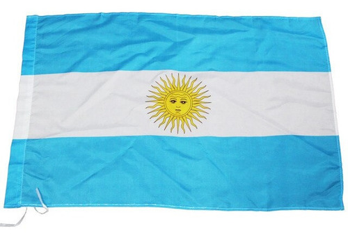 Hermosa Bandera De Argentina En Poliester 60x90 Cm.