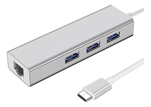 Hub Usb C 4 En 1, Estación De Acoplamiento Usb De Aleación C