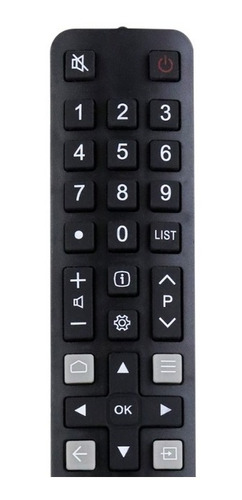 Imagen 5 de 10 de Control Compatible Con Tcl Rc208 Yli7 Smart Tv Netflix