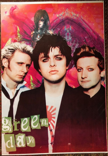 Afiche Green Day 100 Cm X 70 Cm