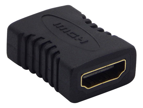 Conector Emenda Adaptador Hdmi Femea X Femea De 3 Cm