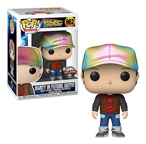 Funko Pop Regreso Al Futuro Future Marty Metallic