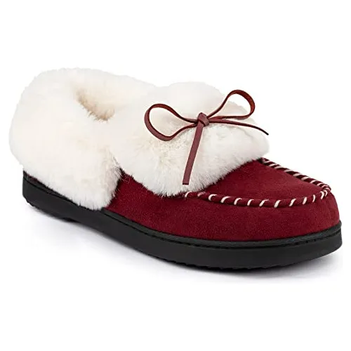 Rockdove Women's Trapper Moc Memory Foam Slipper