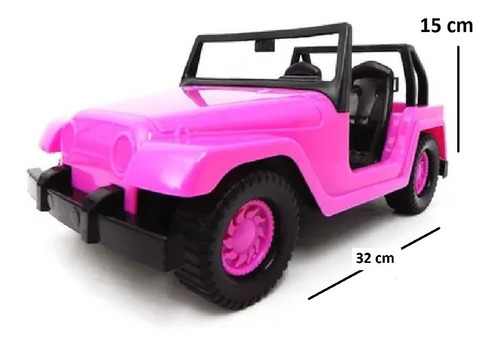 Imagen 2 de 4 de Barbie Jeep Safari Fun Playking
