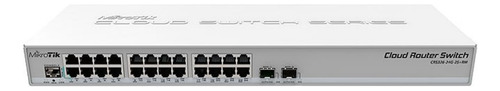 Router Os Switch Gigabit Mikrotik Crs326-24g-2s+rm