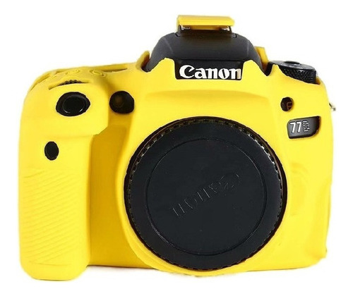 Funda De Silicona Suave Para Cámara Canon Eos 77d