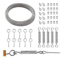 Comprar Mankk Kit De Tensor De Alambre Con Tensor, Kit De Cable Con 