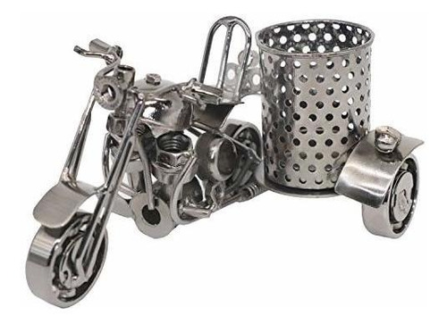 Guozi - Soporte De Metal Para Lípices, Diseño De Motocicleta