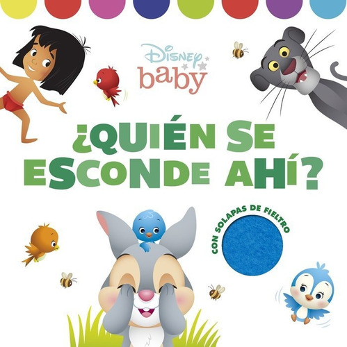 Libro Disney Baby Quien Se Esconde Ahi - Disney