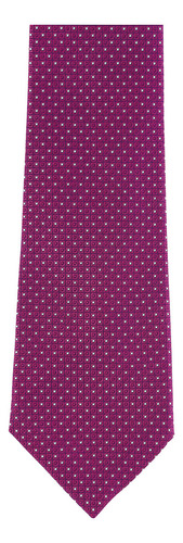 Corbata Scappino Brera Seda Para Hombre 431 Color Magenta