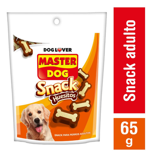 Alimento Perro Master Dog Snacks Huesitos 65 G