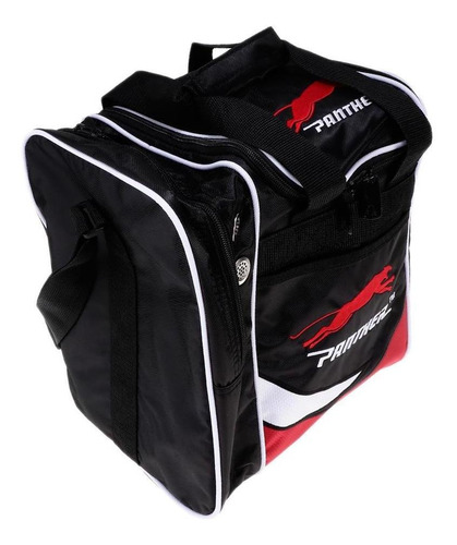 Bolsa De Asas De La Bola Única Balck + Rojo