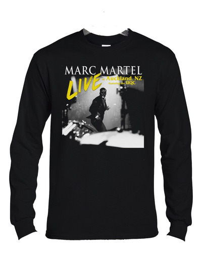 Polera Ml Marc Martel Live In Auckland Rock Abominatron