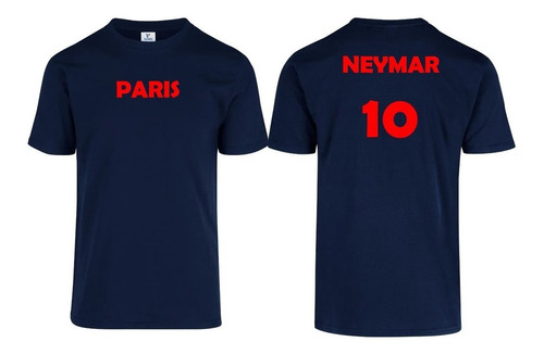 Playera Neymar Paris Casual Moda Psg Champion Liga 1 Oferta!