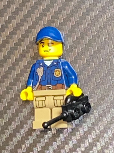 Lego City Policia Con Gorra Set 60172 Caza En La Carretera (Usado)