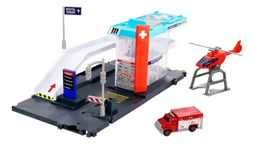 Matchbox Action Drivers Helicopter Rescue