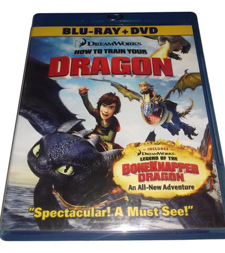 Como Entrenar A Tu Dragon 1 Blu-ray