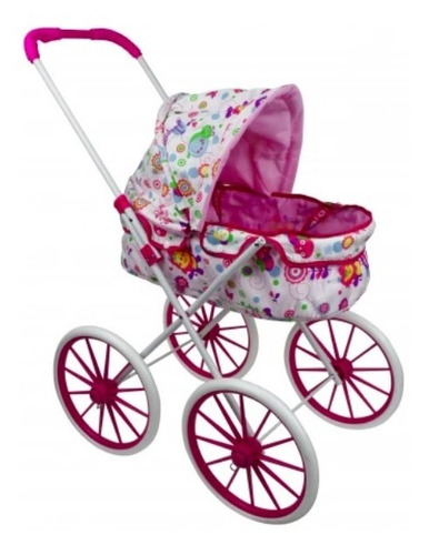 Imagen 3 de 3 de Espectacular Cochecito De Muñeca 75cm Coche Cama Bebe Bebote