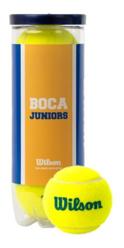 Tubo Pelotas Tenis Padel Wilson Boca Juniors X 3 Premium
