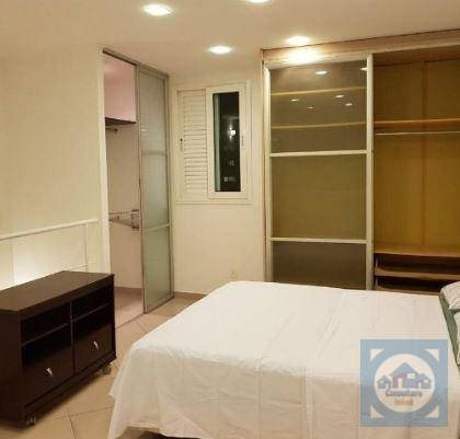 Imagem 8 de 22 de Flat Com 1 Dormitório À Venda, 76 M² Por R$ 371.000,00 - Gonzaga - Santos/sp - Fl0057
