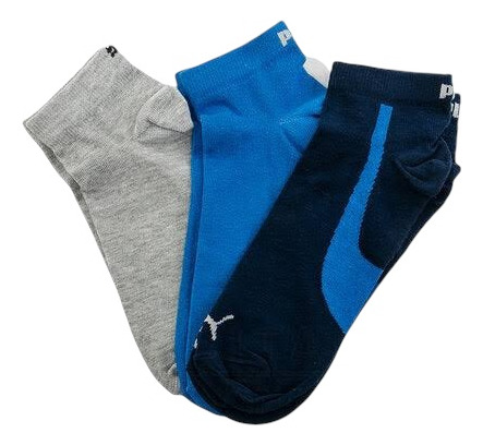 Calcetas Tines Puma Originales 3 Pares Unisex Look Trendy