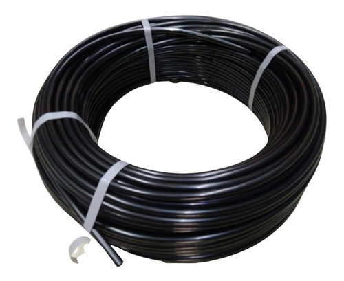 Gueir Tubo Nylo Teclo P6 Combustível Ar 3/16 5mm 5mt Cor Pret