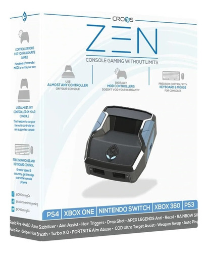 Cronus Zen Adaptador P/ Ps5, Ps4, Ps3, Xbox One, X/s, Pc