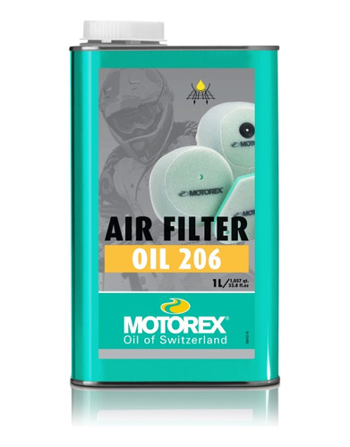 Motorex Aceite Para Filtro ( Air Filter Oil 206 ) 1 Lt