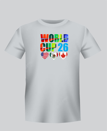 Playera Futbol Copa Mundial 2026 Mexico Usa Canada