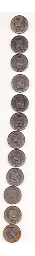 Monedas Venezolanas De 12 1/2 Año 2007